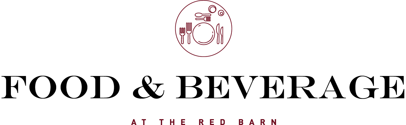 The Red Barn Brands-Red-Black-Engravers Font Food   Beverage Logo